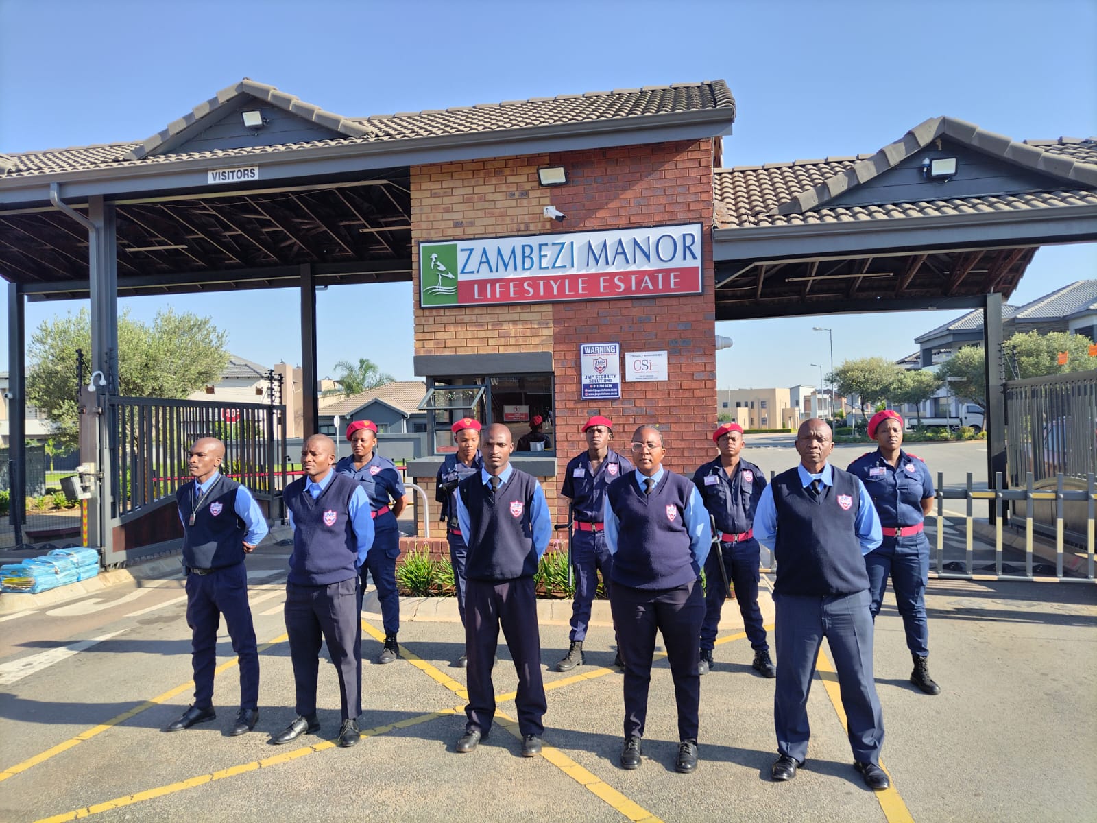 Guards at parade